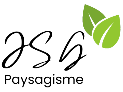 Logo jsg paysagisme en noir